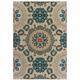 Avalon Home Lakeland Floral Medallions Indoor/Outdoor Area Rug - 5.3. X 7.3. ft.