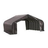 ShelterLogic 78731 22x28x11 Peak Style Shelter- Grey Cover
