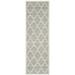 SAFAVIEH Amherst Roderick Geometric Runner Rug Light Grey/Beige 2 3 x 9