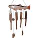 Cohasset Gifts & Garden Trout Bamboo Wind Chime