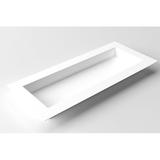 Veradek Geo Series Flat Planter - White