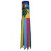 In the Breeze 4197 â€” Sea Life Turtle 40-inch Windsock â€” Colorful Ocean Outdoor Hanging Decoration