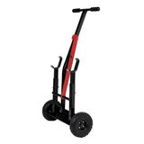 Ohio Steel Zero Turn Lawn Mower Tractor Lift for Maintenance Black/Red