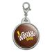 Willy Wonka and the Chocolate Factory Wonka Bar Logo Chrome Plated Metal Pet Dog Cat ID Tag