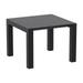 Compamia Vegas 55 Extendable Patio Dining Table in Black