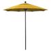 California Umbrella 7.5 ft. Aluminum & Fiberglass - Sunflower Yellow Umbrella