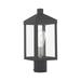 Livex Lighting - Nyack - 1 Light Outdoor Post Top Lantern in Mid Century Modern