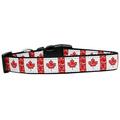 Mirage Pet 125-190 CT Canadian Flag in Swirls Nylon Cat Collar