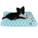 Majestic Pet | Links Rectangle Pet Bed For Dogs Removable Cover Teal Medium