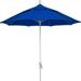 9 Oct Home Patio Umbrella 8 Rib Crank White with Pacific Blue spun acrylic canopy