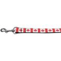 Mirage Pet 125-190 5806 Canadian Flag in Swirls Nylon Dog Leash 0.63 in. x 6 ft.