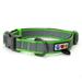 Pawtitas Classic Padded Reflective Dog Collar Lumberjack Extra Small Dog Collar Green