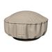 Budge 36 Dia. Black Ivory Patio Firepit Cover StormBlockâ„¢ Mojave