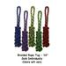 Nuts For Knots Dog Rope Toys Tennis Ball Durable Chew Choose Shape Colors Vary (Braided Rope Tug - 16 )