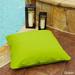 Sorra Home Sunbrella Indoor/ Outdoor 26-inch Square Floor Pillow Green