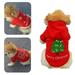 Spencer Pet Dog Christmas Pompon Hoodie Outfit Jacket Cat Puppy Clothes Winter Sweater Costume for Small Medium Dogs