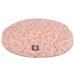 Majestic Pet | Charlie Round Pet Bed For Dogs Removable Cover Salmon Large