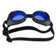 Doggles ILS Black Frame & Mirror Blue Lens Eye Protection Sunglasses for Dogs