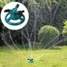 VGEBY 360Â° Fully Circle Rotating Water Sprinkler 3 Nozzle Pipe Hose Water Sprayer Water Irrigation System for Garden Lawn Yard Flower Grass