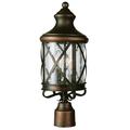 Trans Globe 5123 Post Lantern - 9W in.