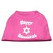 Happy Hanukkah Screen Print Shirt Bright Pink XL (16)