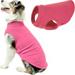 Gooby Stretch Fleece Vest - Pink 5X-Large - Warm Pullover Stretchable Soft Fleece For Dogs with Multiple Colors and Sizes Indoor and Outdoor Use