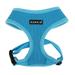 Puppia Soft Dog Harness No Choke Over-The-Head Triple Layered Breathable Mesh Adjustable Chest Belt and Quick-Release Buckle Sky Blue XX-Large