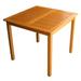 International Caravan Royal Tahiti Balau Wood 32 x 32 in. Patio Table