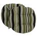 Blazing Needles 16-inch Outdoor Spun Polyester Tufted Chair Cushion (Set of 2)-Color:Haliwell Caribbean