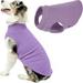 Gooby Stretch Fleece Vest - Lavender 5X-Large - Warm Pullover Stretchable Soft Fleece For Dogs with Multiple Colors and Sizes Indoor and Outdoor Use