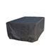 Direct Wicker RC-1120 Durable & Water Resistant Outdoor Furniture Cover for Bench Loveseat & Sofa Black - 106 x 106 x 28 in.