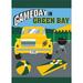 Magnolia Garden Flags 1465 13 x 18 in. Game Day in Green Bay Garden Flag - Green & Gold