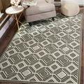 SAFAVIEH Amherst Marla Geometric Area Rug Grey/Light Grey 4 x 6