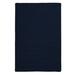 Colonial Mills Blue s SQUARE Simply Home In-Outdoor Area Rug 12x12 - Navy