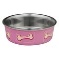 Loving Pets Bella Bowls Costal Pink Small 1.0 CT