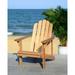 Safavieh Topher Outdoor Patio Nautical Adirondack Chair - Natural