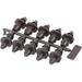 DIG G79B Black-Colored Drip Irrigation Line 20 Pack 0.25 in. Plastic Goof Plugs