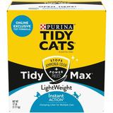 Purina Tidy Cats LightWeight Clumping Cat Litter Tidy Max Instant Action Formula 17 lb. Box