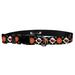 Oregon State University Collegiate Dog Collar: Small Orange-Black Argyle 3/4 inch Sublimated Polyester by Moose Pet Wear