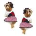 LADY PIRATE DOG COSTUMES - Dress Your Pup Nautical Halloween Sailor Dress & Hat(Size 2)