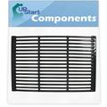 BBQ Grill Cooking Grates Replacement Parts for Brinkmann Grill Zone 6305 - Compatible Barbeque Porcelain Enameled Cast Iron Grid 19