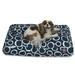 Majestic Pet | Fusion Shredded Memory Foam Rectangle Pet Bed For Dogs Removable Cover Navy Blue Large