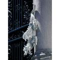 Design Toscano Askook The White Gothic Flying Wall Crawling Dragon Home and Garden Statue (Xoticbrands)