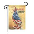 Breeze Decor G161061-BO America United Americana Patriotic Impressions Decorative Vertical 13 x 18.5 Double Sided Garden F