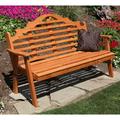 A & L Furniture Western Red Cedar Marlboro Garden Bench