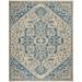 SAFAVIEH Beach House Jose Geometric Indoor/Outdoor Area Rug Blue/Cream 7 10 x 10