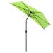 Yescom 10ft Haft Patio Umbrella 5 Ribs Outdoor Garden Yard Tilt with Crank