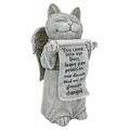 Design Toscano Paw Prints on our Hearts Memorial Cat Statue