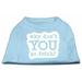 Mirage Pet Products 51-142 XXLBBL You Go Fetch Screen Print Shirt Baby Blue XXL - 18