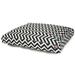 Majestic Pet | Chevron Rectangle Pet Bed For Dogs Removable Cover Black Medium